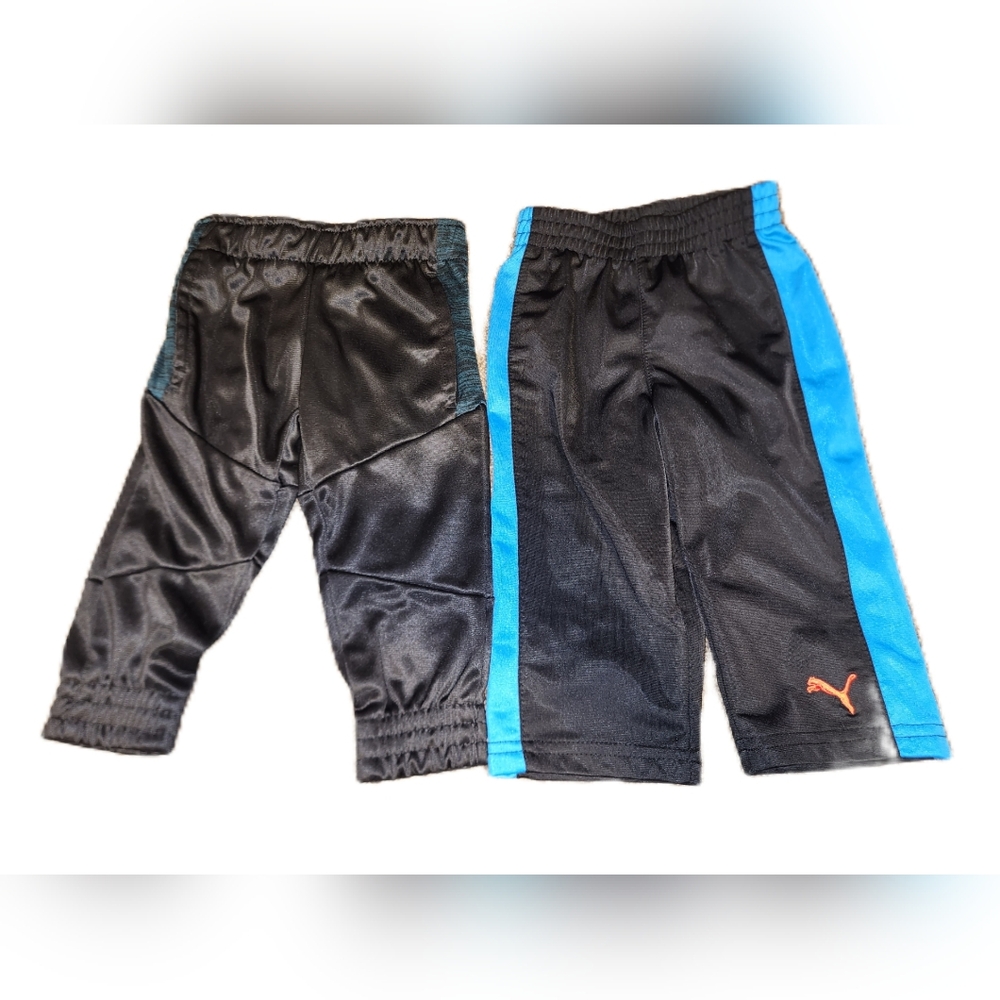 💗 3/$15 2 Pairs of Baby Boy's 12 Months Polyester Athletic Sweatpants